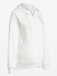 Veste à glissière en molleton dynamique de maternité