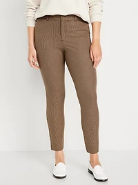 High-Waisted Pixie Skinny Ankle Pants