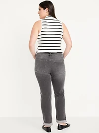 Mid-Rise Wow Boyfriend Straight Jeans