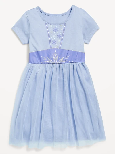 Disney© Short-Sleeve Princess Tutu Dress for Toddler Girls