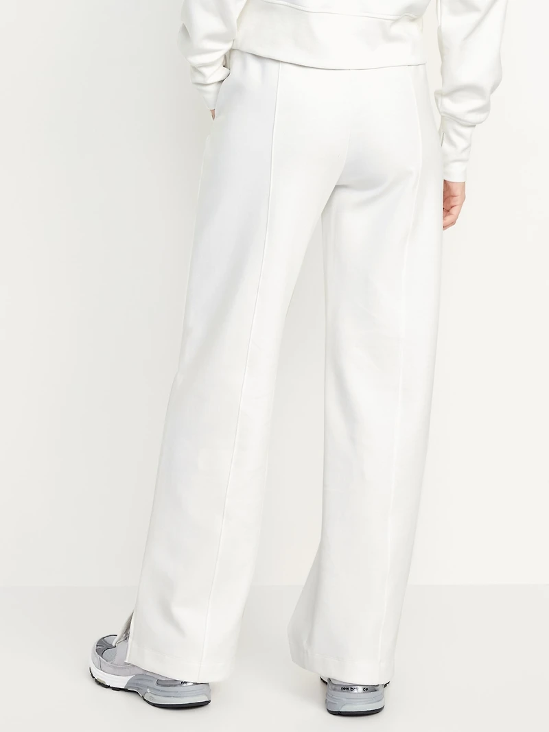High-Waisted Dynamic Fleece Trouser Sweatpants