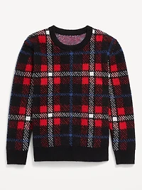 SoSoft Crew-Neck Printed Sweater for Boys