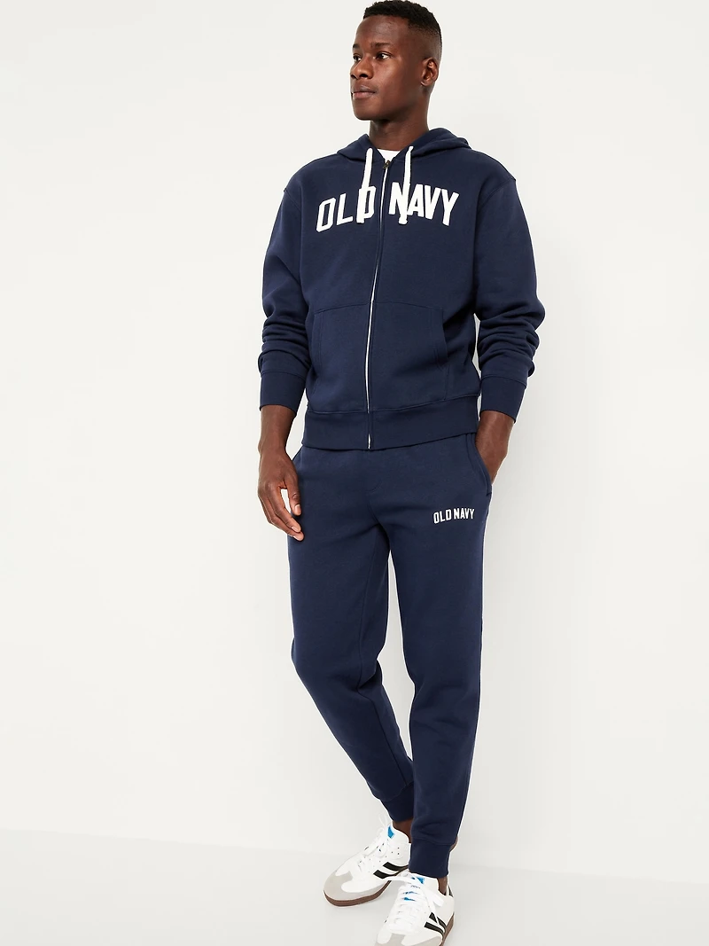 Loose Logo Zip Hoodie
