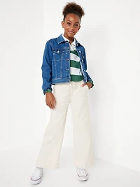 High-Waisted Baggy Wide-Leg Pull-On for Girls