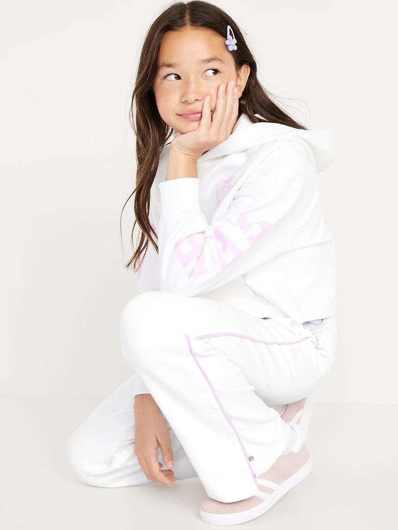 High-Waisted Dynamic Fleece Pants for Girls