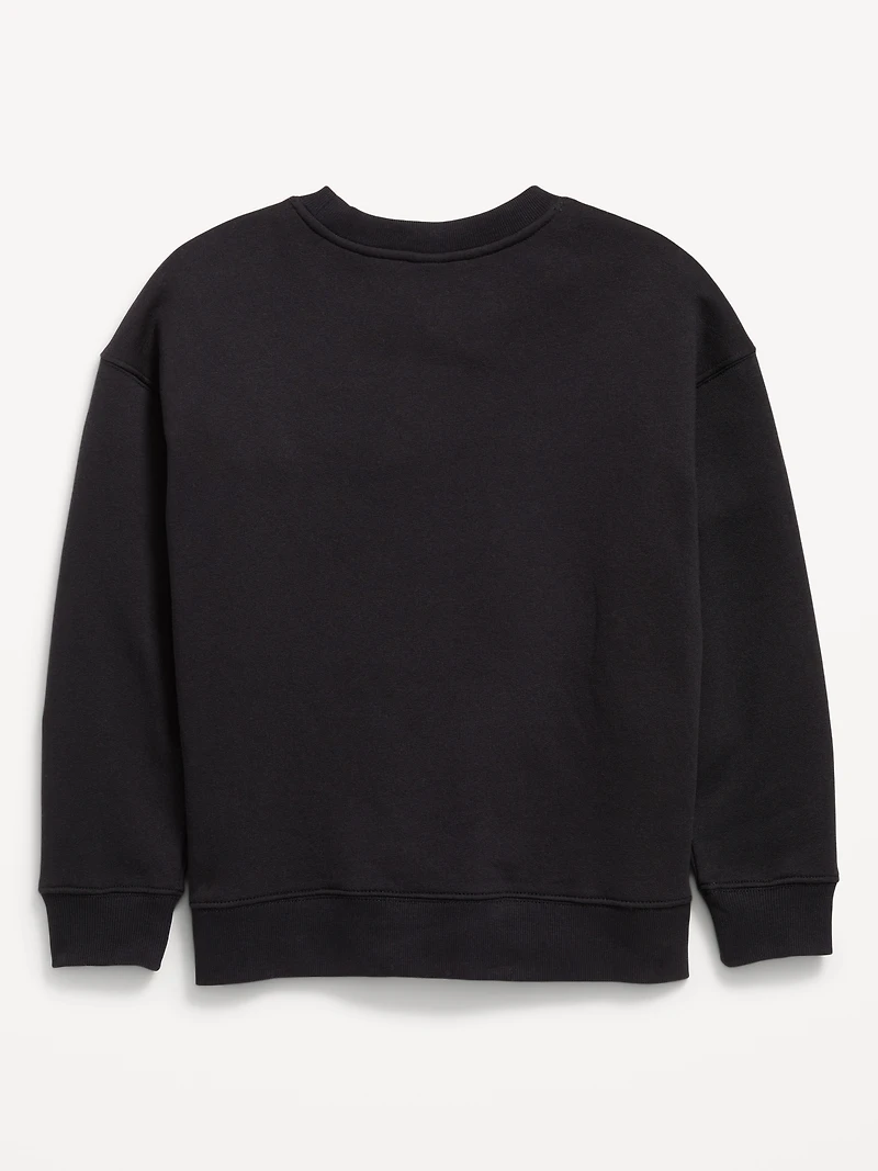 Oversized Canada Logo-Graphic Sweatshirt for Boys