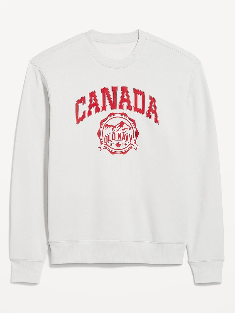 Oversized Canada Logo Sweatshirt