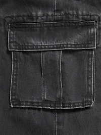Super Baggy Wide-Leg Cargo Jeans for Girls