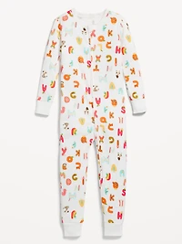 2-Way-Zip Pajama One-Piece for Toddler & Baby