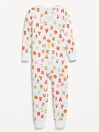 2-Way-Zip Pajama One-Piece for Toddler & Baby