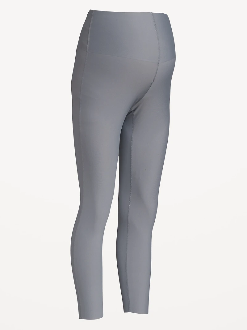 Legging PowerSoft à définition intégrée longueur 7/8 à panneau couvrant de maternité