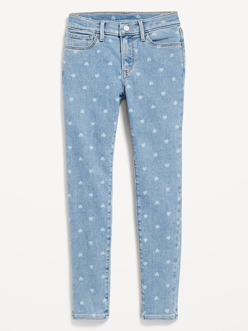 High-Waisted Rockstar 360° Stretch Jeggings for Girls