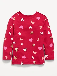 Printed Long-Sleeve T-Shirt for Toddler Girls