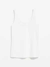 First-Layer Scoop-Neck Tank Top