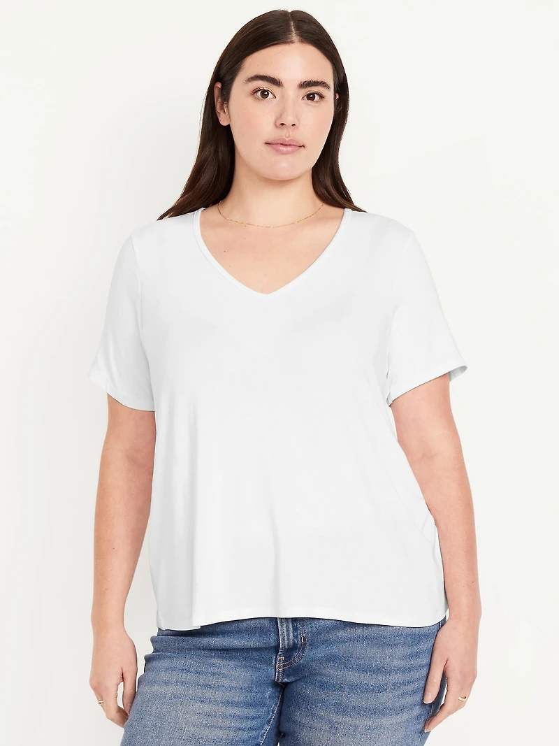 Luxe V-Neck T-Shirt