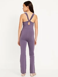 Sleeveless PowerChill Flare-Leg Bodysuit for Girls