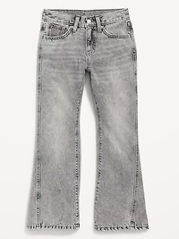 High-Waisted Baggy Flare-Leg Jeans for Girls