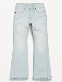 High-Waisted Baggy Flare-Leg Jeans for Girls