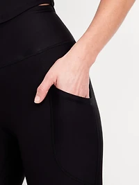 High-Waisted PowerSoft Crop Pocket Leggings 23" inseam