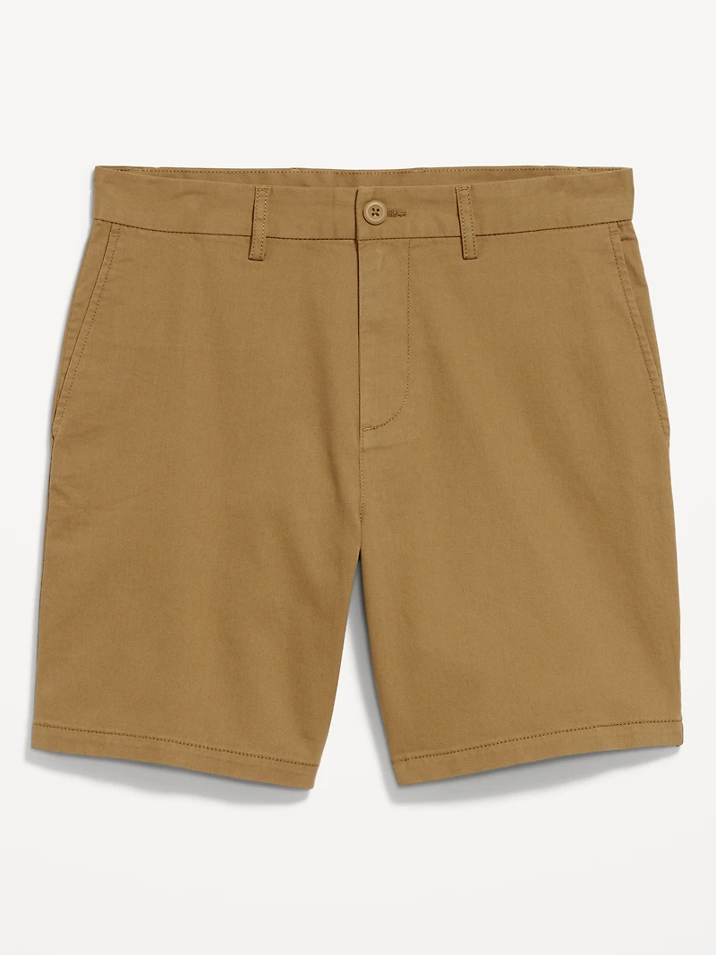 Slim Rotation Chino Shorts -- 8-inch inseam