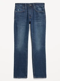 Structured Straight Non-Stretch Jeans