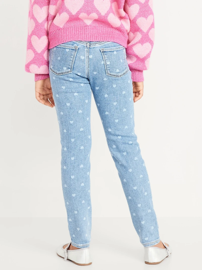 High-Waisted Rockstar 360° Stretch Jeggings for Girls