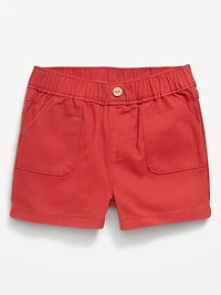 Twill Utility Shorts for Baby