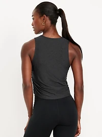 CloudMotion Ruched Tank Top