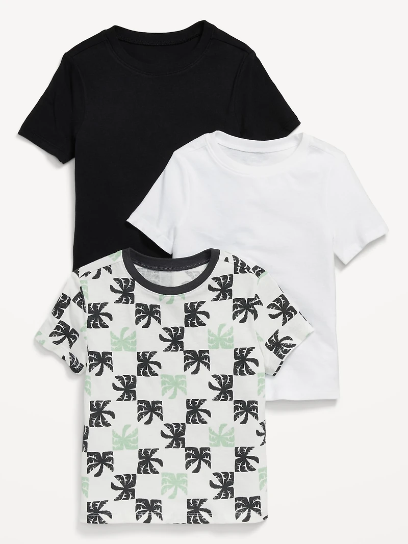 Short-Sleeve T-Shirt 3-Pack for Toddler Boys