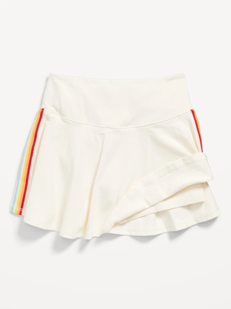 High-Waisted Skort for Girls