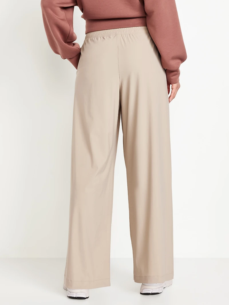 Extra High-Waisted SleekTech Pleated Trousers