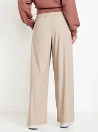 Extra High-Waisted SleekTech Pleated Trousers