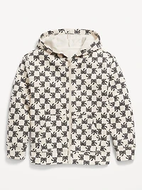 Fleece Zip-Front Hoodie for Boys