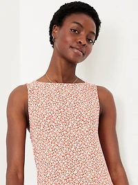 Sleeveless Mini Swing Dress