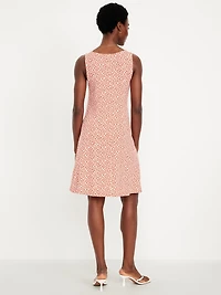Sleeveless Mini Swing Dress