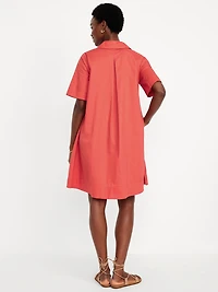 Mini Swing Shirt Dress