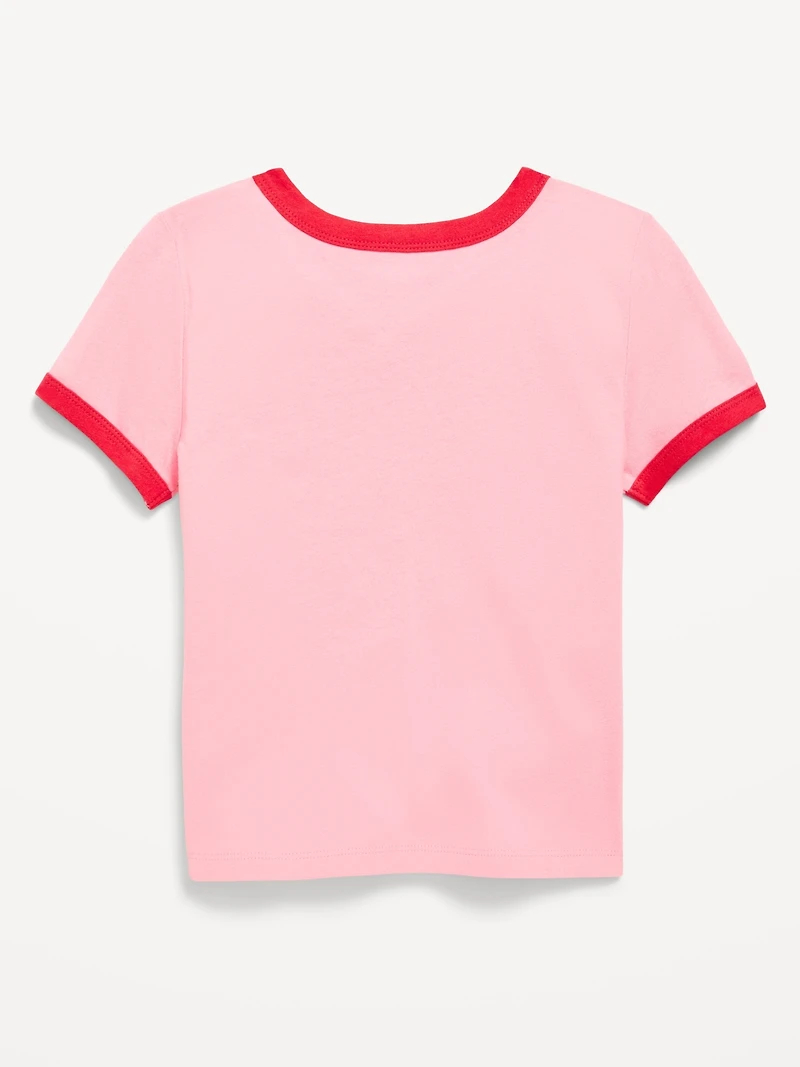 Strawberry Shortcake™ Ringer Graphic T-Shirt for Girls