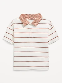 Short-Sleeve Jersey-Knit Polo Shirt for Toddler Boys