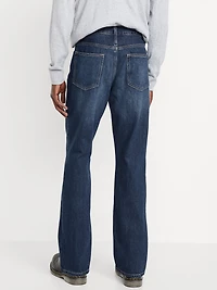 Structured Straight Non-Stretch Jeans