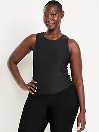 CloudMotion Ruched Tank Top