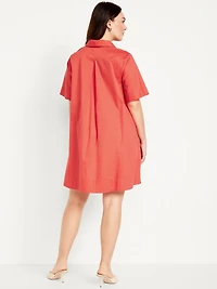 Mini Swing Shirt Dress