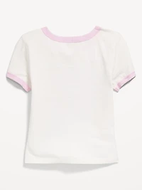 Dolly Parton™ Ringer Graphic T-Shirt for Girls
