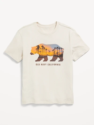 Short-Sleeve Logo-Graphic T-Shirt for Boys