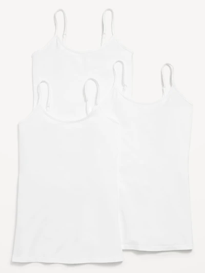 First-Layer Cami Tunic Tank Top 3-Pack
