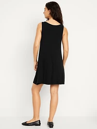 Sleeveless Mini Swing Dress