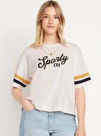 Football-Style Graphic T-Shirt