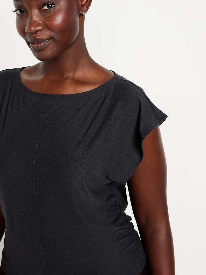 CloudMotion Ruched Top