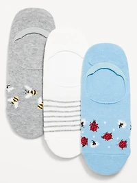 No-Show Socks 3-Pack