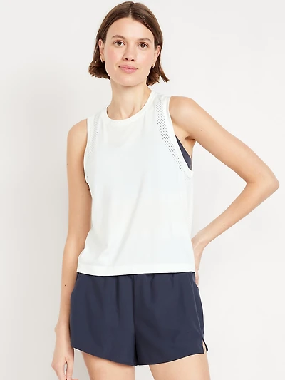 Fluid Seamless Loose Tank Top