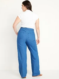 Extra High-Waisted Wide-Leg Jeans